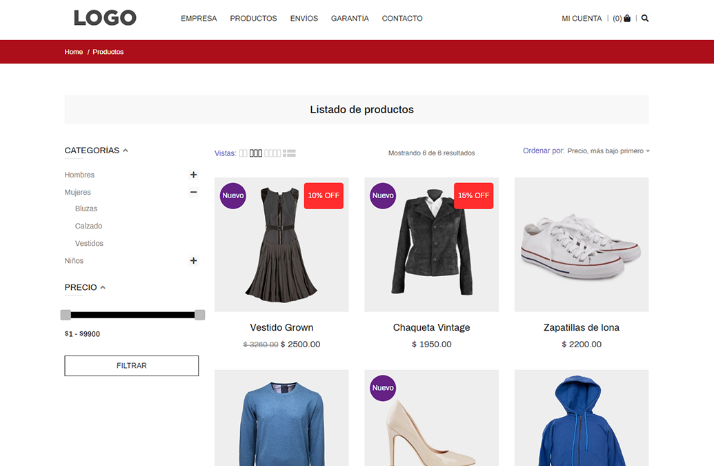 Tienda online